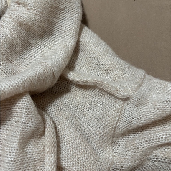 Beige Sweater Size Small S Cowl Neck Wool Blend Promesa New With Tags SKU 5 - Picture 4 of 9